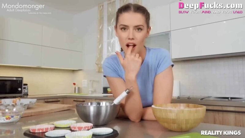Daisy Ridley Deepfake Video Porno [Mondomonger] Hambrienta de un dulce cremoso