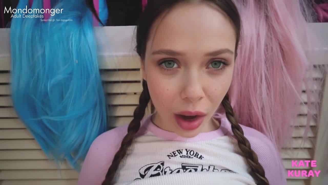 Elizabeth Olsen Deepfake [Kate Kuray] Teen POV